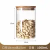 Frascos de Vidrio, Frascos Sellados, Frascos de Vidrio Resistentes a Altas Temperaturas, Botellas de Vidrio para Granos, Frascos de Almacenamiento, Frascos para Té, Juegos de Té, Frascos para Almacenar Té