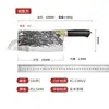 Cuchillo de corte de hueso forjado a mano para uso doméstico, cuchillo afilado de doble propósito para picar y rebanar, cuchillo de corte de carne para chef de hotel comercial, cuchillo de cocina para chef viajero