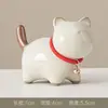 2025 Nuevo Modelo Gato de Cerámica Horno Ru Mascota de Té, Adorno de Té, Pequeño Accesorio de Té, Bandeja de Té, Mesa de Té