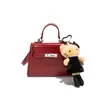 Bolso de Mano de Cocodrilo Tendencia Coreana de Nicho para Mujer Otoño 2025 Versátil Lujo Accesible Bolso de Hombro Único Cruzado de Gama Alta