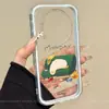 Adequado para Capa de Celular Vivox300, Vovix90 de Alta Qualidade Divertido Novo Desenho Animado Feminino Pormini Pato Preguiçoso