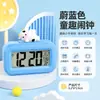 Reloj despertador electrónico multifuncional con luz nocturna, reloj despertador específico para estudiantes, calendario perpetuo, pantalla de termómetro, transfronterizo