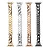 Aplicable Transfronterizo Correa de Reloj Apple Samsung Huawei Xiaomi Acero Inoxidable Fila Sencilla Cadena Denim iwatchSE10-1