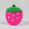 Oferta especial bolsa de fresa coreana bolsa de frutas juguete de peluche de dibujos animados bolsa para cambios de tarjetas venta al por mayor de fábrica