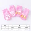 Calcetines para Perro Gato Cubre Pies Antiarañazos Cachorro Sucio Teddy Amargo Zapatos para Mascota Cachorro Perro Pequeño Cubre Pies No Caerse