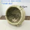 Gallinero Antiguo, Gallinero de Paja, Gallinero Ponedor de Huevos, Gallinero Impermeable para Exteriores, Nido Ponedor de Huevos para Pollos, Nido Ponedor de Huevos Grande