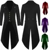 2023 Nueva Moda Masculina Abrigo Cortavientos Chaqueta Estilo Steampunk Gótico Vestido Retro Bc7928 Traje