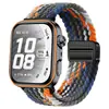 Aplicável para pulseira do relógio Huawei fit5 pro Pulseira de Relógio de Nylon Trançado com Fivela Magnética de Metal Huawei fit5/4/3