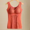 Venda Direta de Fábrica Popular Transfronteiriça Tamanho Grande À Prova de Frio Base Grossa Roupa Íntima com Bojo Colete Térmico de Veludo Alemão Tudo-em-Um