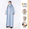 Impermeable para Vehículos Eléctricos, Impermeable de Montaje Integrado para Tormentas de Cuerpo Completo con Mangas, Impermeable Extendido a Prueba de Tormentas para Bicicletas Eléctricas Eva