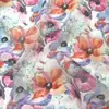 Ilha de Tecido Verde Claro Pequeno Fresco Tecido Floral Antigo Vestido Fresco Macio Cheongsam Tecido da Dinastia Han