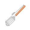 Amazon venda quente aço inoxidável Baking Tool Set com cabo de madeira BBQ Baking Tool portátil ao ar livre ferramentas domésticas para churrasco