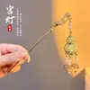 Horquilla de Imitación de Sándalo Antigua Nueva China de Gama Alta Horquilla para Cheongsam Falda de Cara de Caballo Horquilla de Madera Hanfu Cabello Horquilla para el Cabello