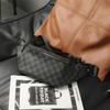 Nueva Bolsa de Pecho Tejida en Relieve Bolsa de Cintura 2022 Estilo K Mochila Casual para Hombre Bolso Pequeño de Hombro de Moda Bolsa al por Mayor para Hombres
