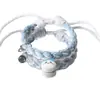 Pulseira de Casal Trançada de Algodão e Linho Original Fofa Ji Yi Xiaoba Ajustável Super Fofa Desenho Animado Melhor Amiga Pulseira Magnética para Mulheres