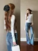 Top ajustado de cuello redondo, camiseta básica blanca de manga larga para mujer, otoño 2026, estilo coreano, versátil, adelgazante, camiseta
