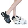 Nuevas Zapatillas de Oso con Sensación de Deslizamiento de Suela Gruesa, Zapatos de Cueva para Mujer, para Verano, Nuevas Elevadas Antideslizantes Baotou EVA Sandalias de Playa
