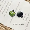 Colgante Ins Naranja Plátano Piña Lichi Durian para Pulsera Collar Hecho a Mano DIY Cadena de Teléfono Móvil con Cuentas Accesorios