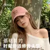 Gorra de béisbol estilo Little Red Book con bordado de letras de moda coreana para mujer, sombrero de ala ancha versátil de pico de pato para primavera