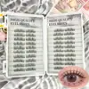 Pestañas Postizas de Rapper de Gran Capacidad Sin Pegamento, Aspecto Natural de Anime, Rizadas y Voluminosas, Ligeras, Estilo Europeo y Americano, Mezcla Asiática