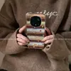Capa para Celular Honor Magic8 com Design Artístico de Desenho Animado, Compatível com Honor Magic7 Pro, Apresentando Listras Coloridas Contrastantes e Estrelas