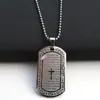 Collar de joyería de comercio exterior europeo y americano para hombre, colgante de acero de titanio, acero inoxidable, estilo coreano, collar largo, cadena de suéter para niña
