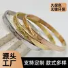 Joyería Moderna al por Mayor: Pulseras de Acero Titanio para Pareja con Cierre Recto Simple, Pulseras de Broche, Pulseras de Corazón de Amor ECG