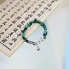 Jingdezhen nova pulseira de cerâmica pulseira de coração de menina infantil círculo único joia desenho animado fofo suprimento de barraca atacado