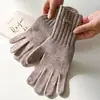 Chapéu de Cor Sólida 100% Lã Simples e Versátil para Mulheres, Outono e Inverno Ano Novo Natal Chapéu de Tricô Quente, Chapéu de Tricô Espessado para Homens