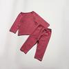Liquidação de Tamanhos Descontinuados 5: Conjunto de Roupa Íntima Básica para Bebês Meninos e Meninas, Roupa Íntima para Recém-Nascidos, Roupa de Dormir, Conjunto de Pijama Duas Peças para Recém-Nascidos