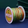 Hilo de Hilo Teñido al por Mayor para Fabricantes, Hilo de Tejer Multicolor, Collar para Joyería, Hilo Suave y Resistente al Desgaste para Manualidades, Hilo para Cuentas