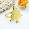 Venta Caliente Nuevo Estilo Comida Occidental Hotel Varios Anillos para Servilletas de Árbol de Navidad Anillos para Servilletas Hebilla para Servilletas Anillos de Tela Metal Wholesale