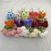 Dália Crisântemo Simulada de 6 Cabeças para Decoração de Casa, Arranjos Florais de Casamento, Flores Artificiais, Ornamentos Artificiais de Flores Multicor Sonhadores, Exposições Florais