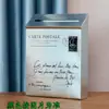 Buzón Pequeño con Cerradura, Impermeable y a Prueba de Sol, Buzón de Metal Resistente a la Corrosión, Buzón de Pared, Caja de Conveniencia, Buzón