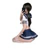 Roupa íntima sexy sexy paixão qqny desejo puro irmã suave uniforme jk tentação de tirar traje de saia curta
