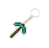 Meu Mundo ao Redor do Minecraft Chaveiro Tótens Mortos-Vivos Maçã Dourada Encantada Pingente de Acrílico Presente