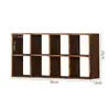 Madera Maciza Madera de Paulownia Duobaoge Estante Bogu de Pared Estante para Tazas de Té Chino Moderno Simple Almacenamiento Estante para Juego de Té
