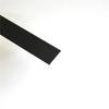 Tira Plana de PVC Negro Perfil Extruido de Plástico Perfilado No Estándar Resistente al Desgaste Tubería de Plástico Personalización