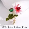 Venta de Liquidación Broche de Perlas y Pedrería Mariposa Flor Abeja Múltiples Pines de Aleación Accesorios para Ropa Fin de Línea Mayoreo