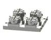 Dispositivo de Posicionamiento de Electrodo Macho Erowa Chuck Neumático CNC Herramientas de Cambio Rápido 3R Mandril para Máquina de Chispas Otros