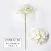 Hortênsia artificial de seda de cor única para decoração de casamento, material de fundo e paisagismo de parede floral