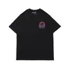 Marca Americana de Moda de Rua Nicho Camiseta de Algodão de Manga Curta com Estampa de Letras para Homens e Mulheres, Solta, Casual e Versátil para Casais