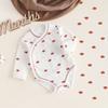 Ropa para Recién Nacidos Clase A Algodón Puro Bebé Manga Larga Ropa de Pipi Primavera y Otoño Estilo Nacional Ropa Interior Base Bodies Triangulares de Una Pieza