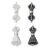 Cuentas de vajra vintage de plata pura S925, campana vajra, accesorio de pulsera estilo Tíbet, colgante de cuentas DIY, adorno colgante, instrumento ritual