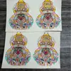 Promoção Quente Thangka Tibetano Nepalesa Pintado à Mão Puro Formato Abóbora Zaki Lamu Núcleo do Cartão