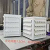 Soporte de Exhibición de Joyería para Celebridades de Internet para Transmisión en Vivo, Soporte de Exhibición de Aretes Giratorio Automático Manual y Eléctrico, Acrílico, Estilo Neutro
