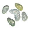 Colgante Ruyi de Jade Natural 18x30mm Accesorios para Collar DIY Presilla para Solapa Pasador de Pelo