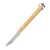 Set Pequeño de Parrilla de Acero Inoxidable para Barbacoa con Mangos de Madera, Bolsa Portátil, Set de 16 Piezas Incluyendo Espátula, Pinzas, Tenedor, Set de Herramientas para Barbacoa al Aire Libre