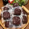 Pastel de frijol rojo hecho a mano, envasado al vacío individualmente, lleno de sabor a frijol, listo para comer al abrir la bolsa, bocadillo hecho a mano, comida conveniente para oficinistas