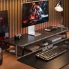 Soporte para Monitor de Computadora de Escritorio, Estante de Almacenamiento, Organizador de Escritorio, Soporte Extendido para Laptop, Sala de E-Sports